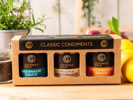 Classic Condiments Gift Pack by Cotswold Gold Fashion