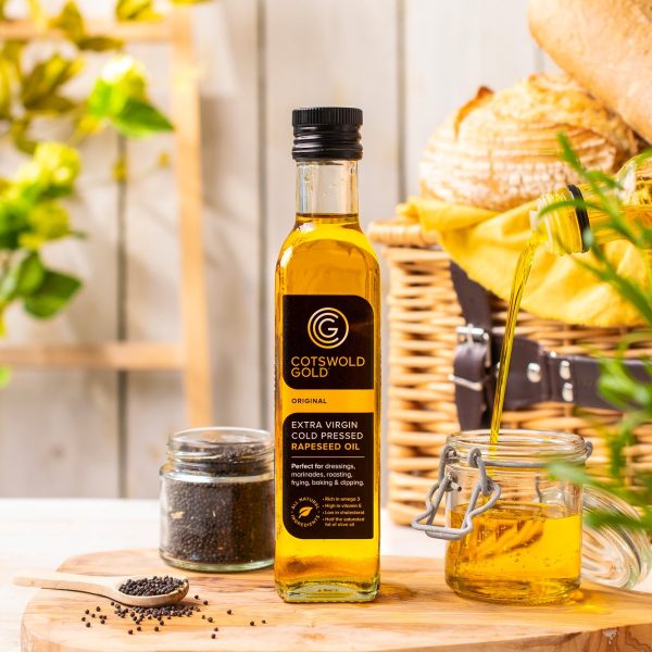 Cold Pressed Rapeseed Oil - 250ml by Cotswold Gold Cheap