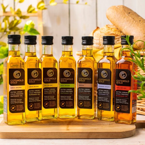 Basil Rapeseed Oil - 250ml by Cotswold Gold For Cheap