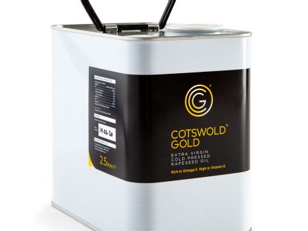 Cold Pressed Rapeseed Oil - 2.5 Litres by Cotswold Gold For Discount