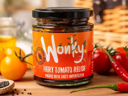 Fiery Tomato Relish by Wonky Food Co. Online now