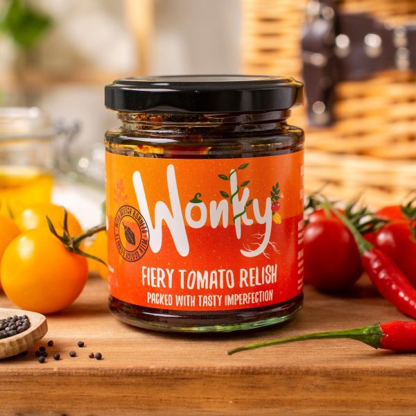 Fiery Tomato Relish by Wonky Food Co. Online now