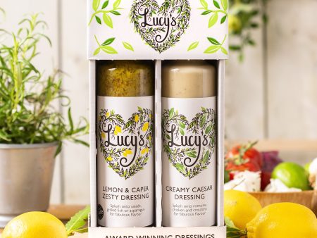 Zesty Dressings Duo Gift Pack by Lucy s Dressings on Sale