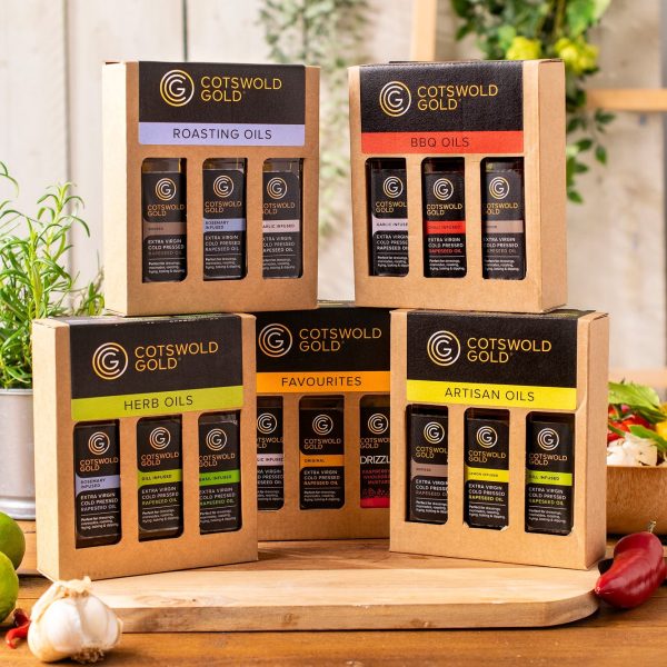 BBQ Oils Gift pack by Cotswold Gold Sale