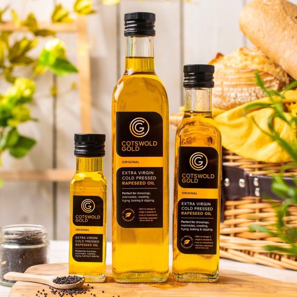 Cold Pressed Rapeseed Oil - 250ml by Cotswold Gold Cheap