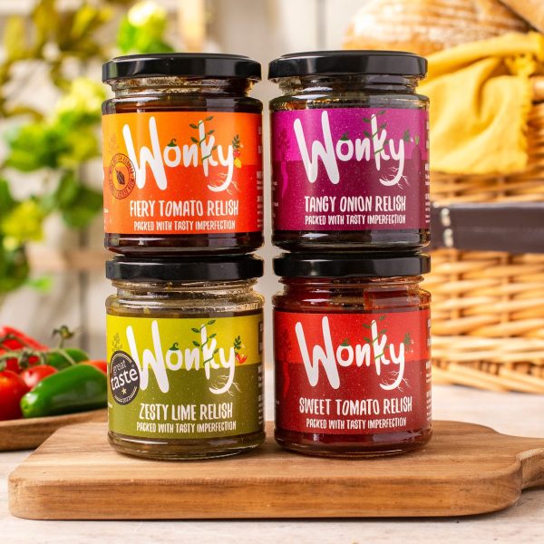 Fiery Tomato Relish by Wonky Food Co. Online now