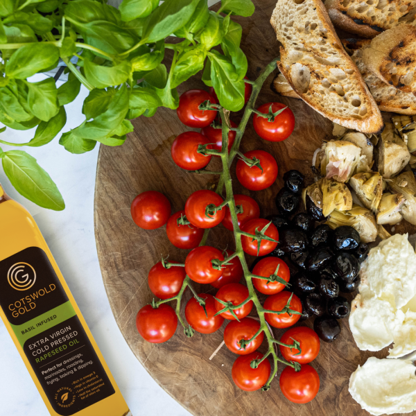 Basil Rapeseed Oil - 250ml by Cotswold Gold For Cheap