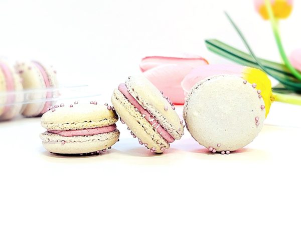 6 Pack Gourmet Taro French Macarons For Sale