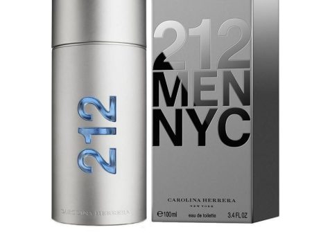 212 for Men by Carolina Herrera EDT Spray 3.4 oz Online Hot Sale