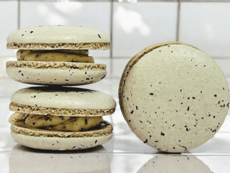 All Natural Earl Grey Lavender Vegan French Macarons | Available in 4 & 12 Pack Cheap