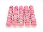 50 Pack Cranberry French Macaron Value Pack For Cheap