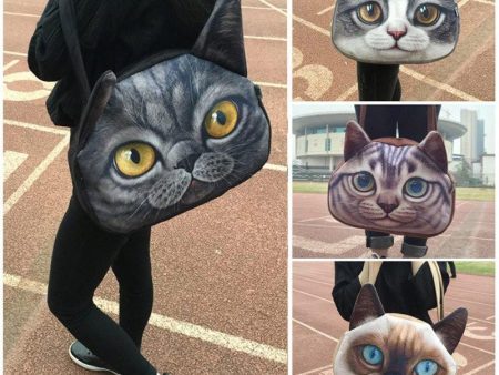 Over The Shoulder Anime Cat Purse & Messenger Bag Discount