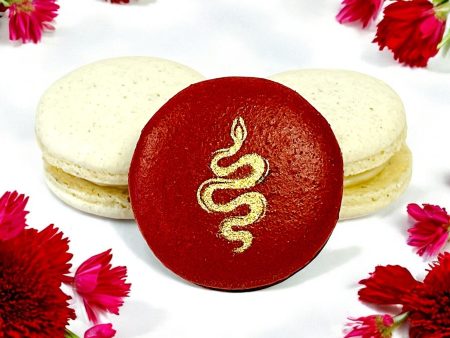 Year of the Snake Vegan Macaron Set Hot on Sale