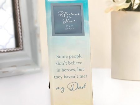 2  x 2  - Reflections Of The Heart Photo Frame -  Dad Hot on Sale