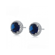 Regina Crystal Pierced Earrings Hot on Sale