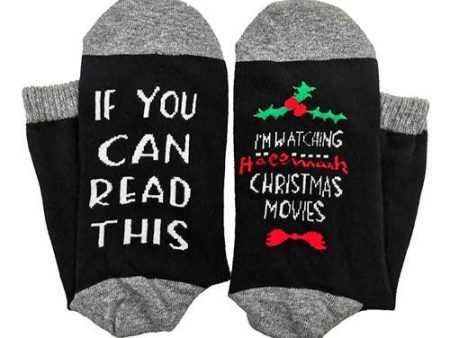 Unisex  I m Watching Hallmark Movies  Soft Socks Supply