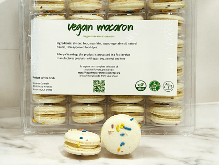 Wholesale All Natural Birthday Vegan Macarons | A great addition for your bakery establishment or your next party For Discount