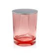 Vogue Tumbler - Pink Jar with Silver Metal Lid 250ml For Sale