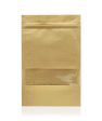 Kraft Bag with Window - Resealable Hot on Sale