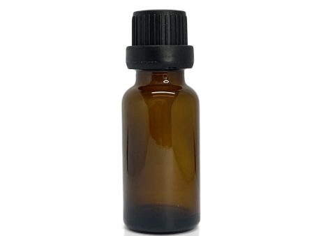 20ml Glass Amber Bottle with Lid Online Sale