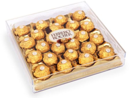 Box of 24 pieces ferrero rocher chocolates For Sale