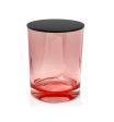 Vogue Tumbler - Pink Jar with Black Metal Lid 250ml Online