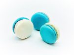 6 Pack Blueberry White Chocolate Ganache Macarons For Cheap