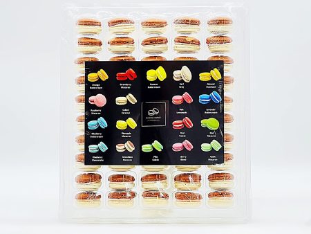 50 Pack Peanut Sundae  French Macaron Value Pack Online Sale