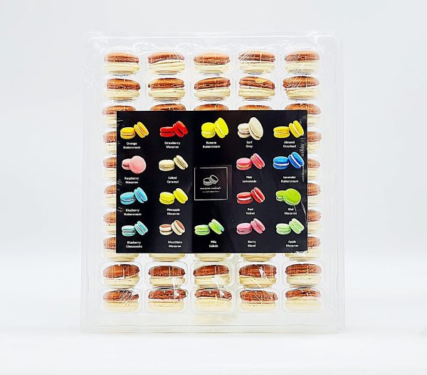 50 Pack Peanut Sundae  French Macaron Value Pack Online Sale