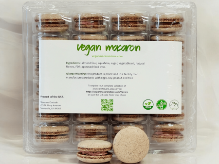 All Natural Açaí Lemon Vegan French Macarons | Available in 24 & 48 Pack Fashion