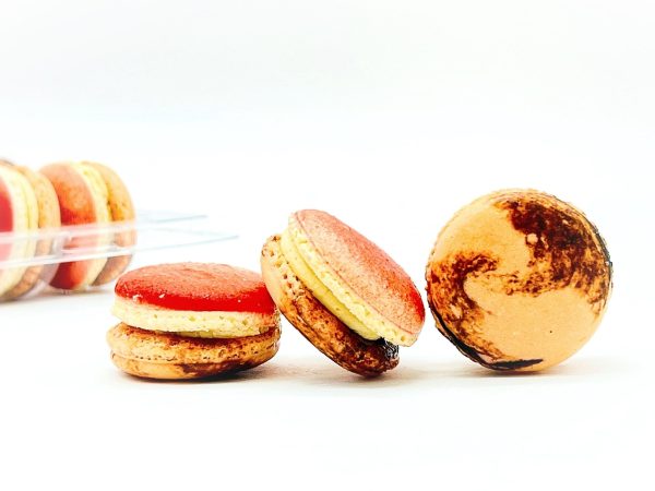 6 Pack Lychee - Colombian Coffee French Macarons Discount