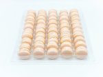 50 Pack Raspberry Chocolate Buttercream  French Macaron Value Pack For Discount