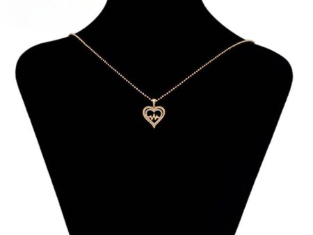 Teresa Heart Pendant with Necklace Online Hot Sale