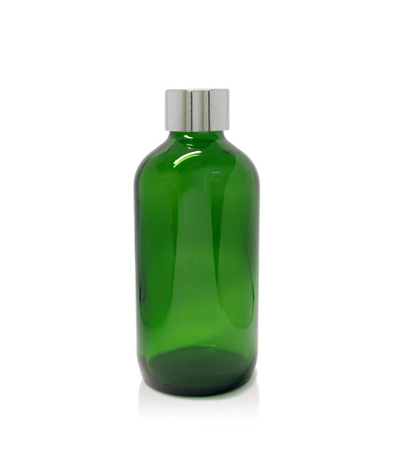 250ml Green Pharmacist Diffuser Bottle - Silver Collar For Sale