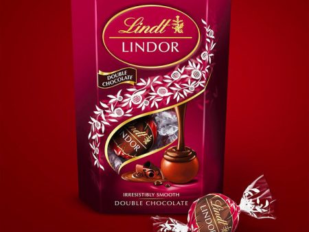 Lindt Lindor Double Chocolate Truffles, 200g Fashion