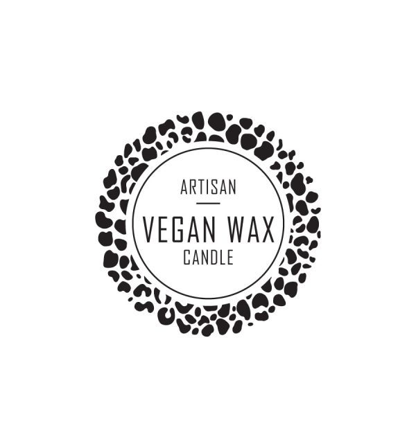 33. Artisan Vegan Wax Label 4.2cm Dia - Transparent Sale