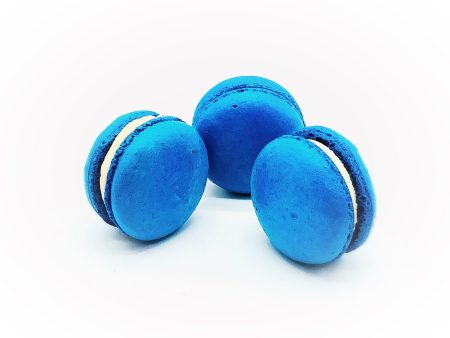 Blue Caramel Macarons (6 Pack) | Ideal for celebratory events. Fashion