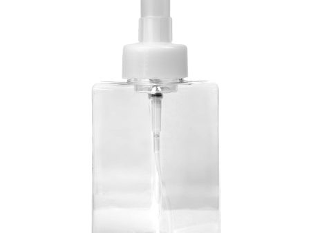 450ml Clear Plastic Bottle with Foaming Pump For Discount