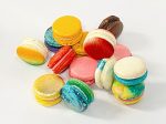 MOM | 12 Pack Assortment French Macarons | Each macaron is labeled with its flavor for easy identification Hot on Sale