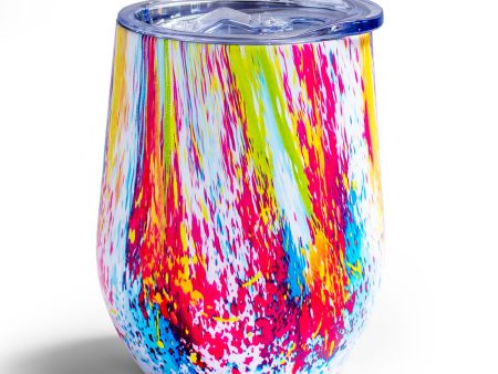 Multicoloured Round Bottomed Tumbler Online now