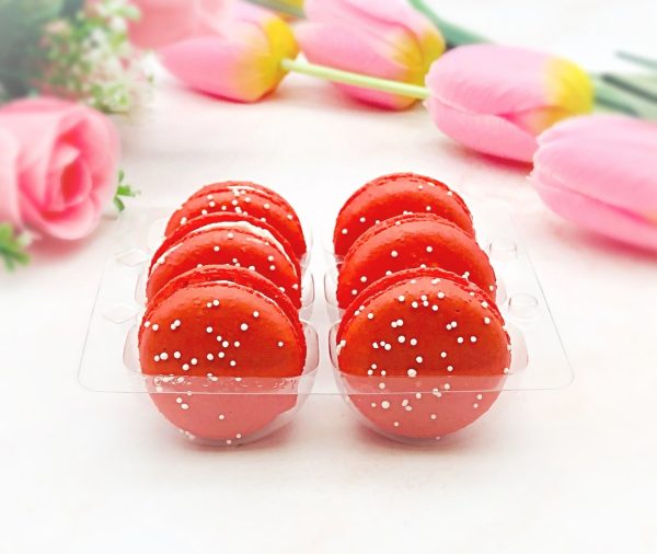 Blood Orange Macarons (6 Pack) | Ideal for celebratory events. For Cheap