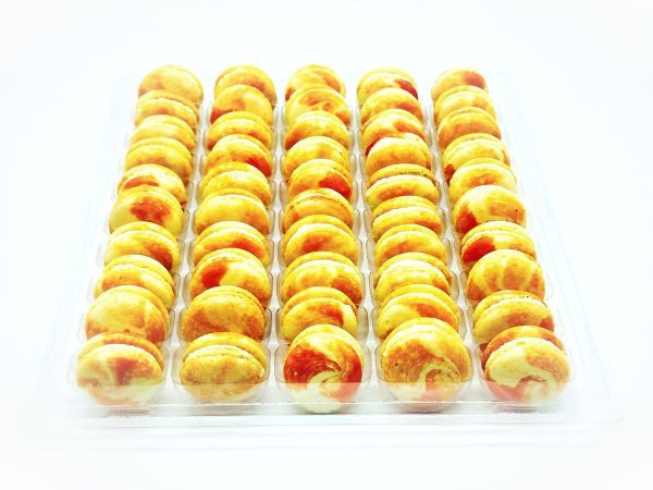 50 Pack Peach n Cream  French Macaron Value Pack Cheap