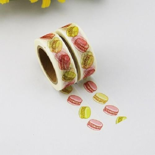 Colourful Macaroons Washi Paper Masking Tape Discount