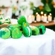 St. Patrick s Day Trio: Butter Rum Green & Gold Heart, Mojito Mint amnd Piña Colada | 12 Pack French Macarons Hot on Sale