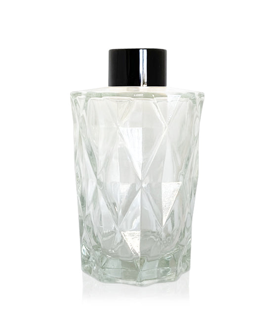 200ml Diamond Cut Diffuser Bottle - Black Collar Online