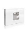 White Gloss Finish Gift Box with PVC Window Hot on Sale