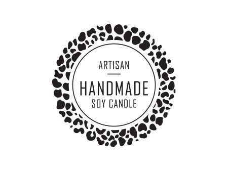 30. Artisan Handmade Soy Candle Label 4.2cm Dia - Transparent For Cheap