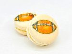 American Football French Macarons | Available in 12 and 24 Pack Supply