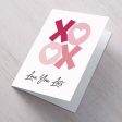 Lovely XOXO A6 Card Online Sale