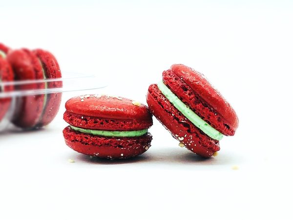 6 Pack White Chocolate-Kiwi  Macarons Online Hot Sale